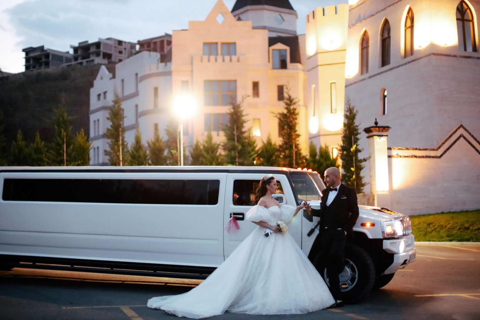 wedding limo in virginia